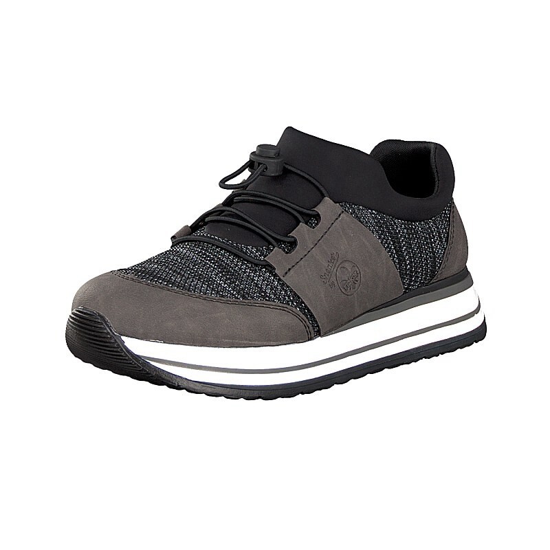 Damske Tenisky Rieker N3578-45, Siva